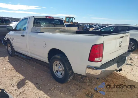 2019 Ram 1500 Classic Tradesman 4X2 8' Box из США, поврежденный, VIN 3C6JR6DT5KG532061